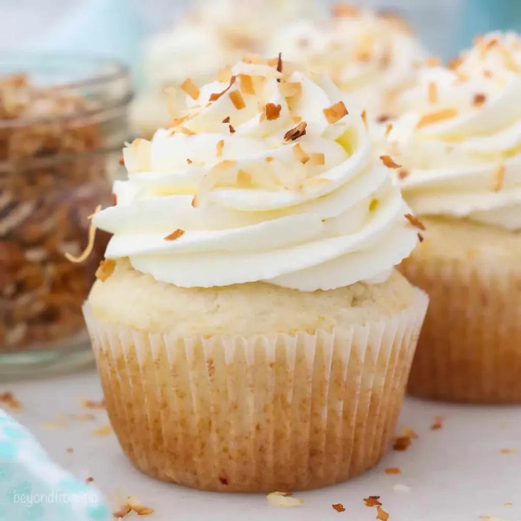 Coconut Cream Standard Cupcake