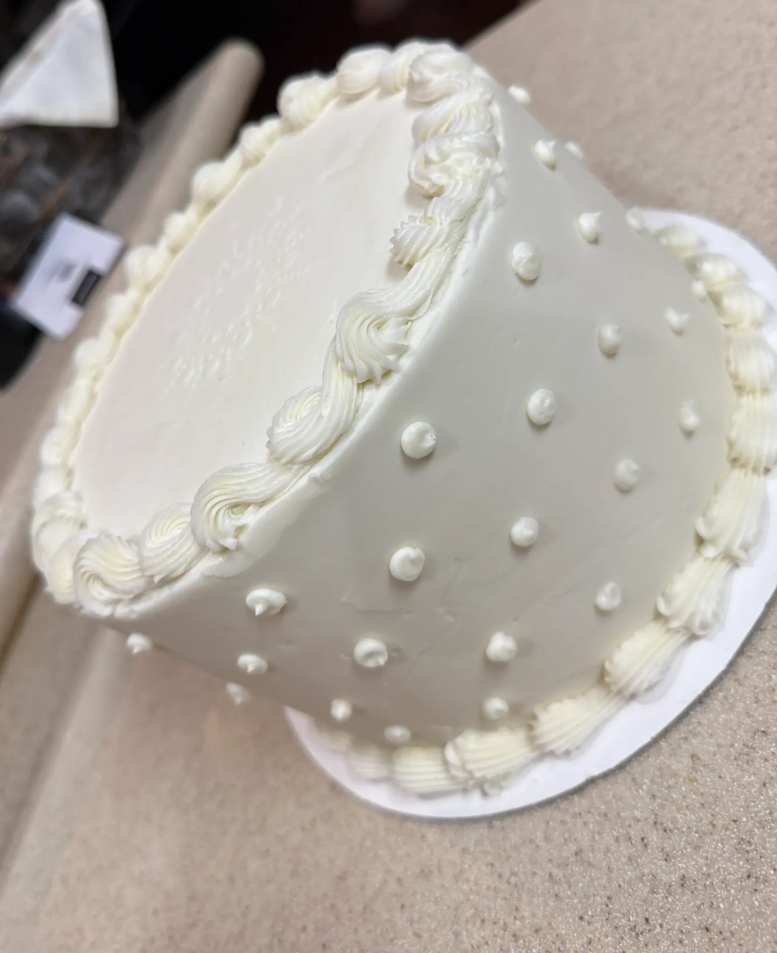 Decorated Layer Cake
